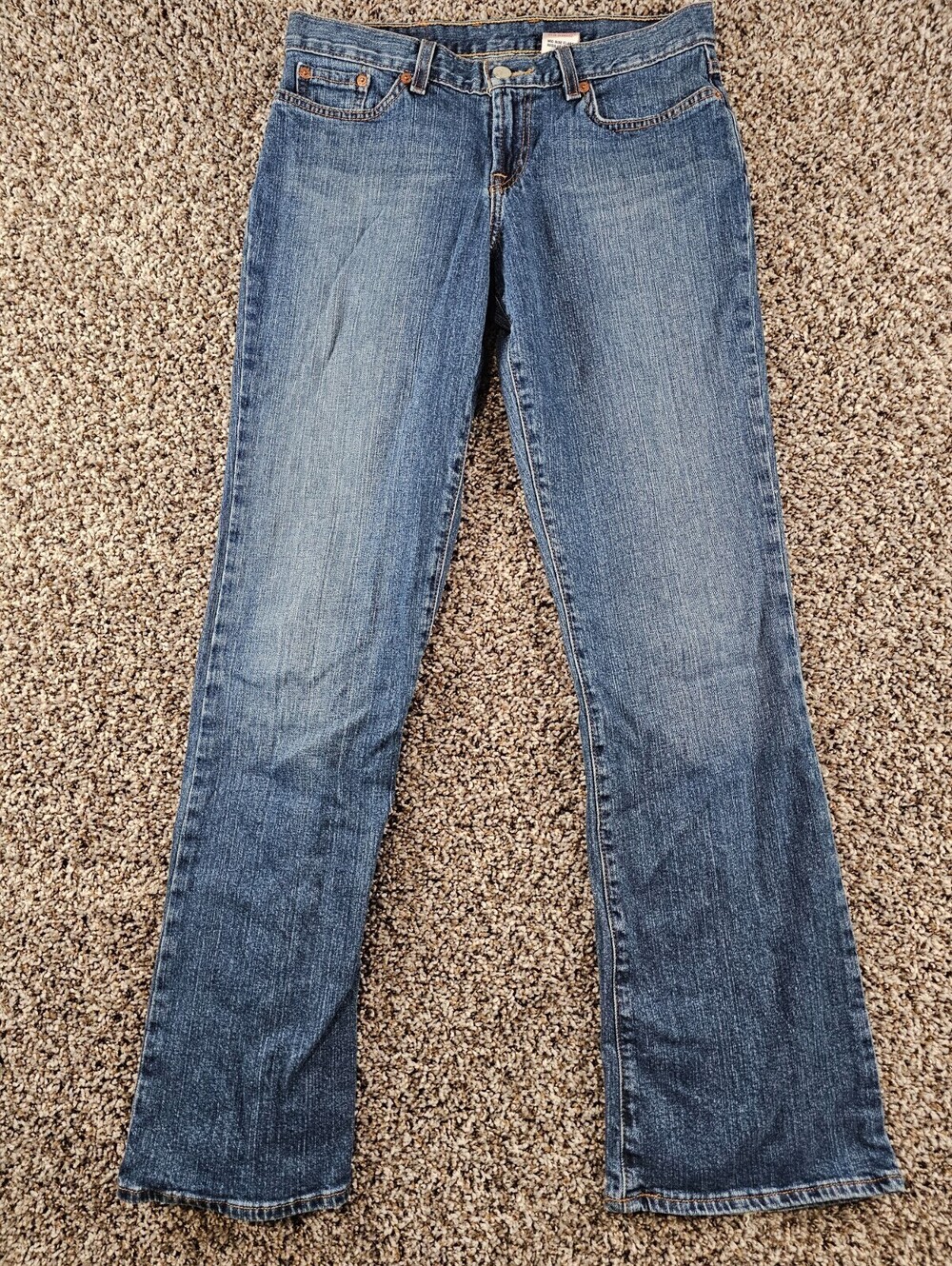 Lucky Brand Womens Sz 6 (28") Mid Rise Flare Regular Length Blue Jeans